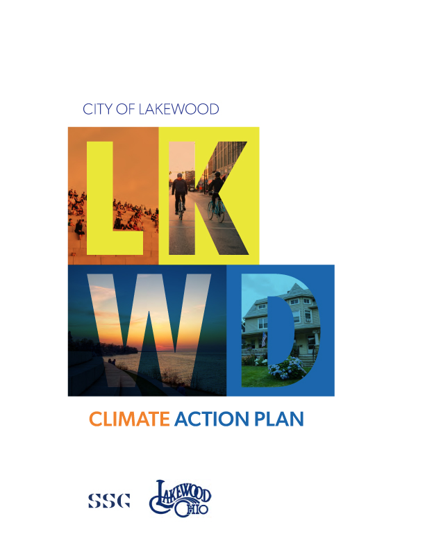 Cover of Lakewood's Climate Action Plan document.